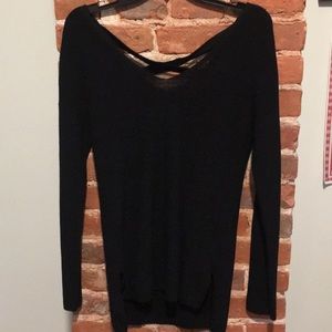 Hippie Rose Black Sweater M